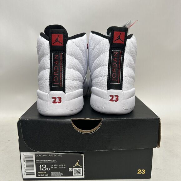 Nike Air Jordan 12 Retro PS “Twist/University Red White” 2024 - Picture 4 of 5